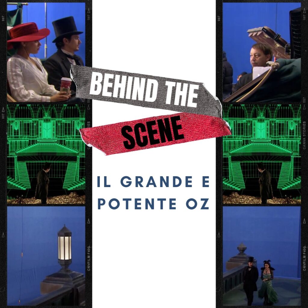 behind the scene il grande e potente oz