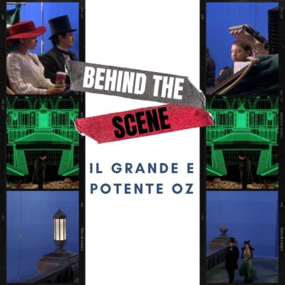 behind the scene il grande e potente oz
