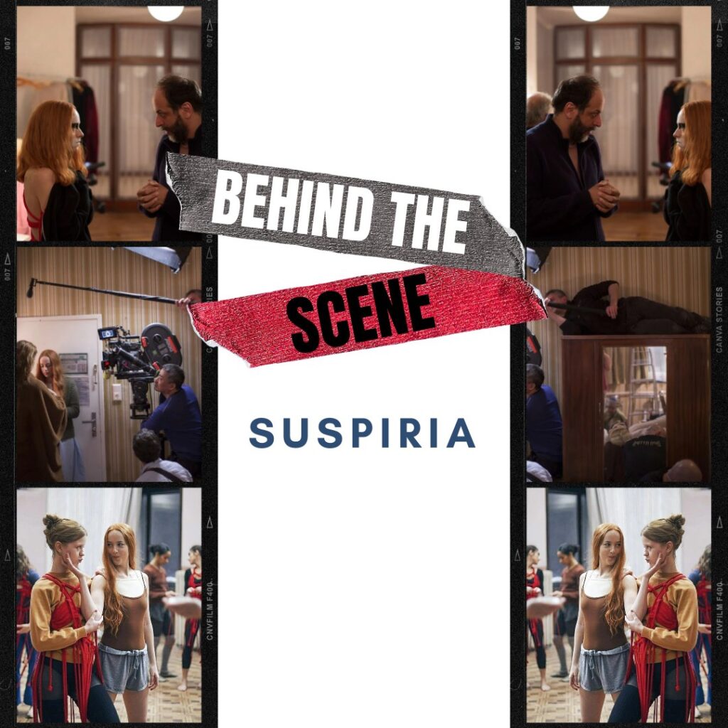 behind the scene suspiria 2018
